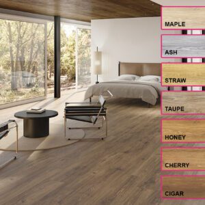 Suelo Porcelánico Imitación Madera Natural Serie VERBIER 24X151